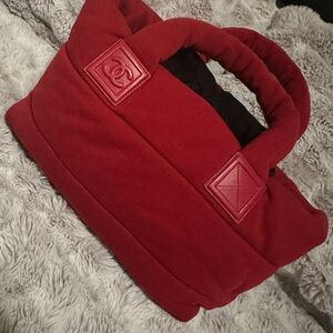 Chanel Red Quilted Women's Bag